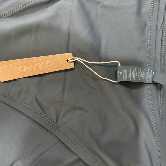 Skims Cheeky Tanga Swim Set  in Gunmetal Grey Size 3X NWT and bra is size 4 - Picture 7 of 11